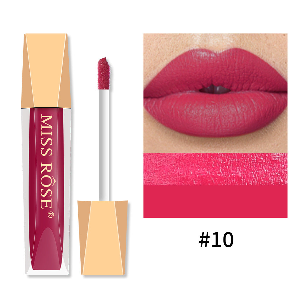 Buy Miss Rose Pack Of 4 Lip Gloss Velvet Matte Glaze in Pakistan