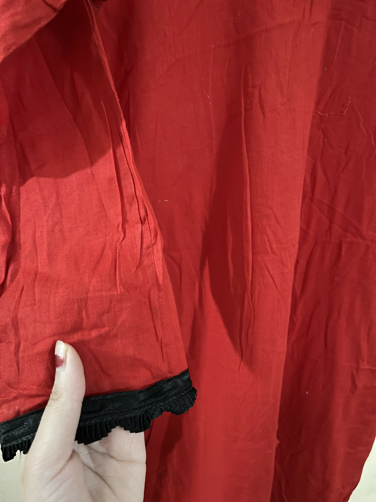 Red Kurta | Women Locally Made Kurta | Small | Preloved