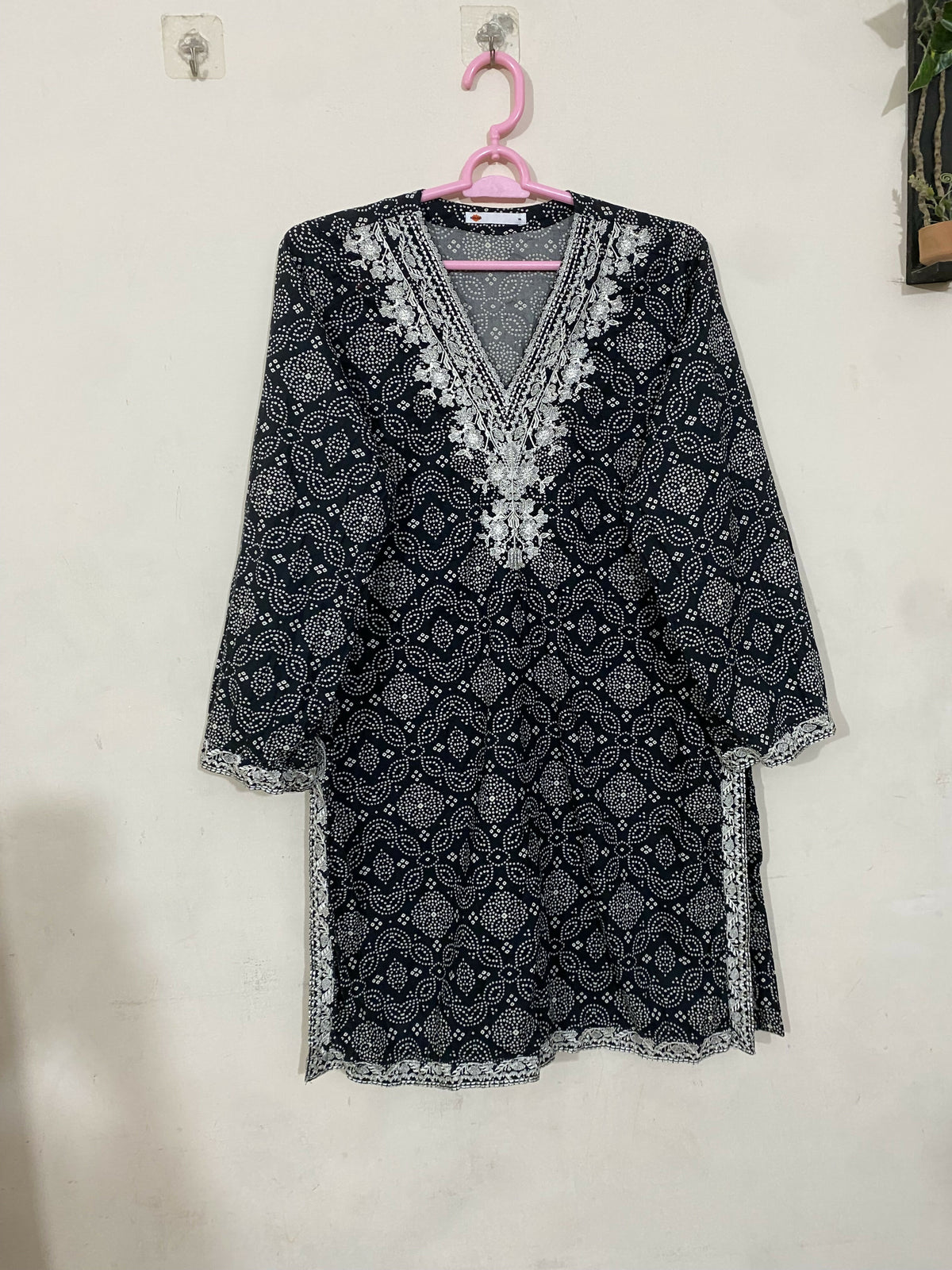 Khaadi | Women Branded Kurta | Black | Large | Worn Once