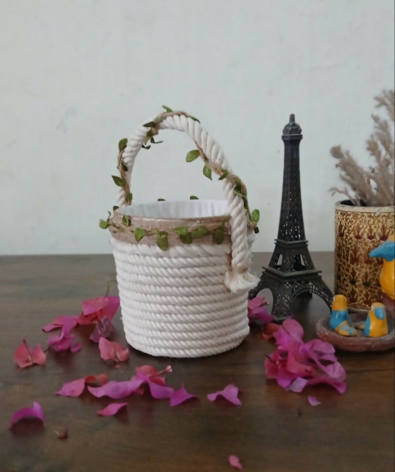 Leafy Jute Basket | For Your Home | Kitchen | Brand New