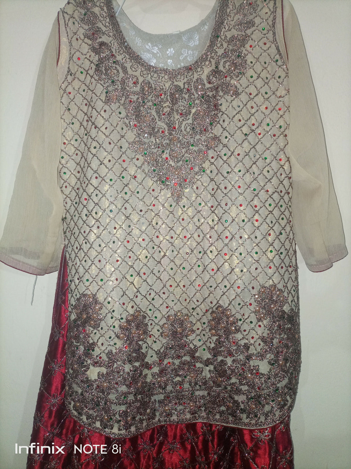 Girls Lehnga Suit | Girls Shalwar Kameez | Size : 26 | Worn Once