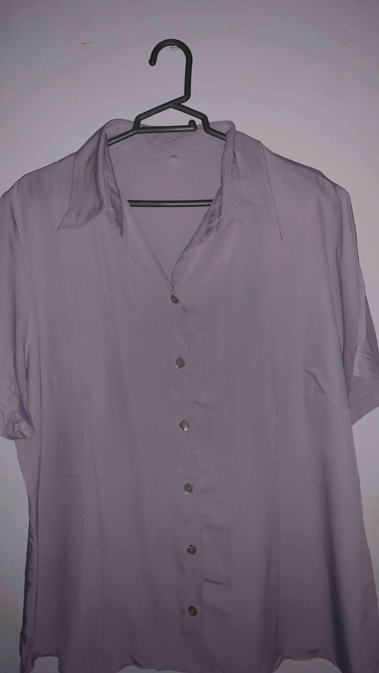 Lavender / Cold Grey Stylish Western Top | Women Tops & Shirts | Large | Preloved | pinteresty western down button shirt