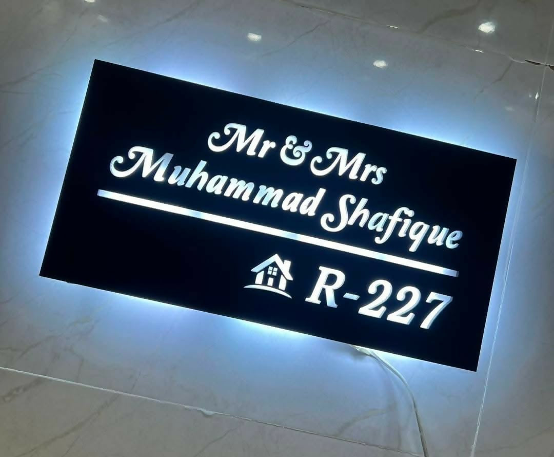 Customized house name plates | Home Decor | Brand New