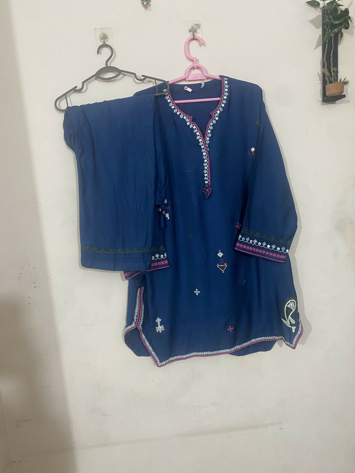 Khaadi | Women Branded Kurta | Blue | Large | Worn Once
