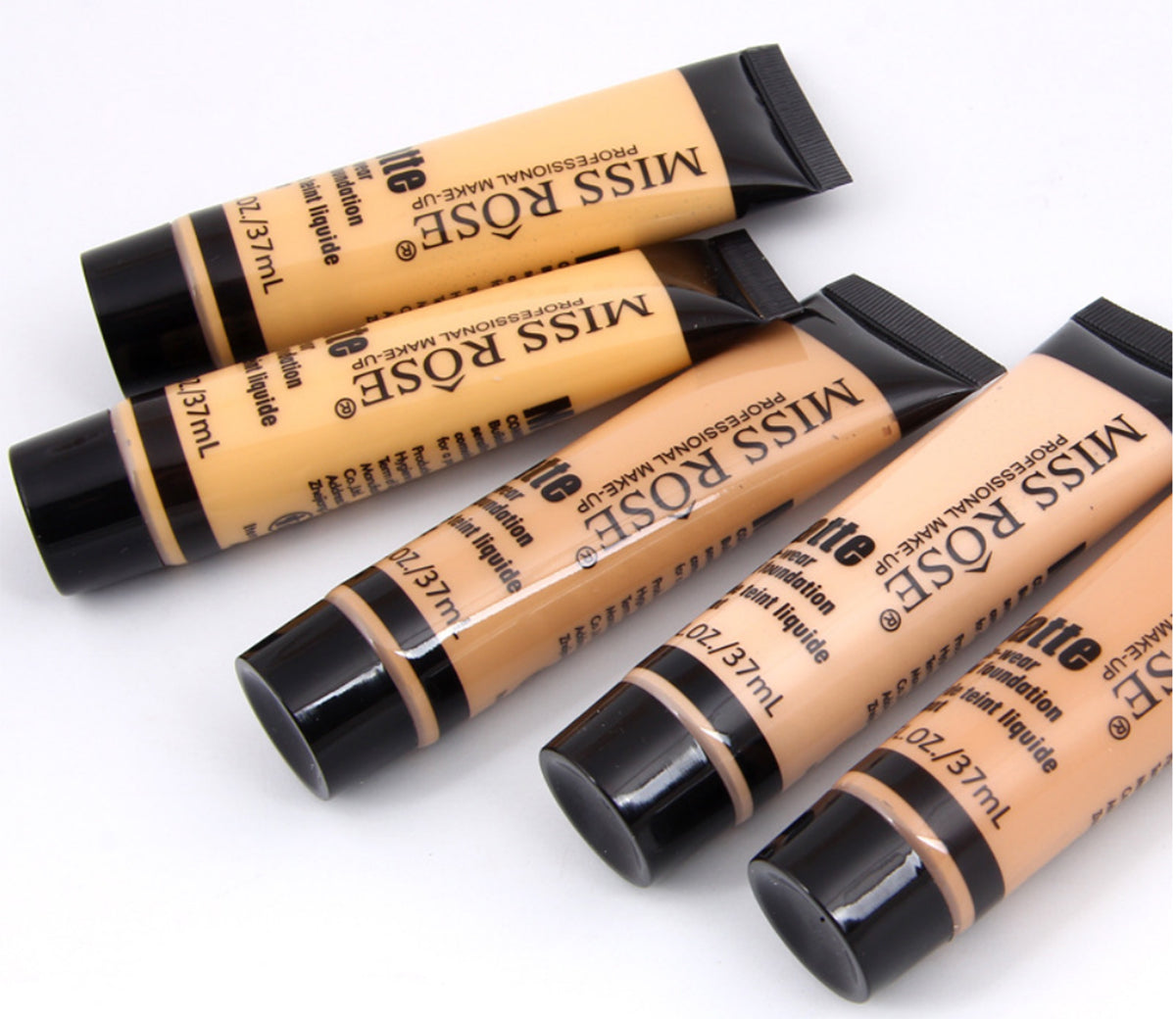 Buy Miss Rose Long Lasting Liquid Full Skin Coverage Soft Matte Foundation 37 - Ml in Pakistan