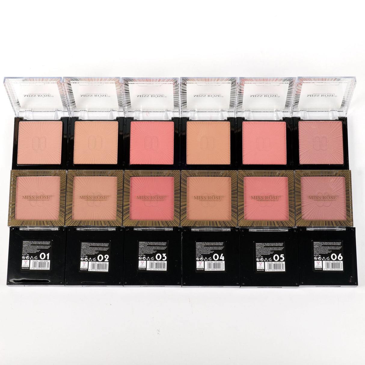 Buy Miss Rose New Professional Makeup Omega Blush in Pakistan