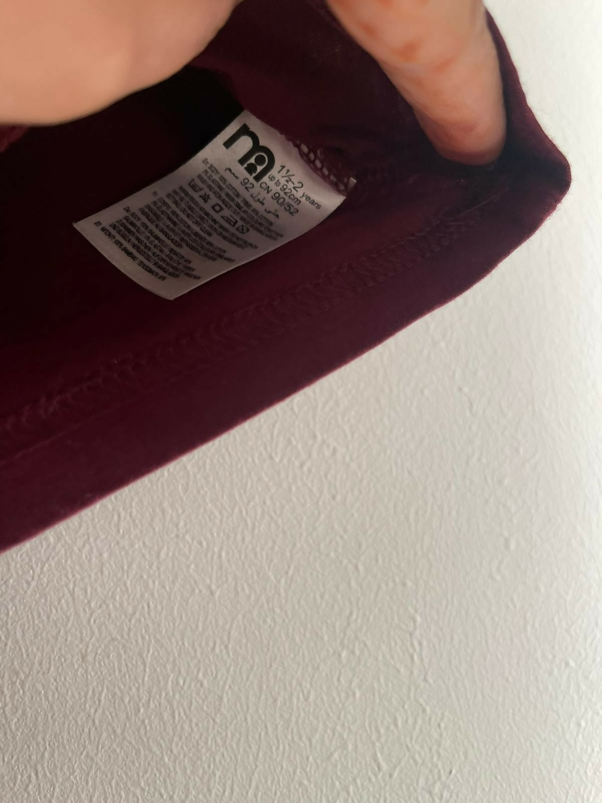 Mothercare | Brown Maroon Shirt | Boys Tops and Shirts | Size: 1.5 to 2 Yrs | Preloved