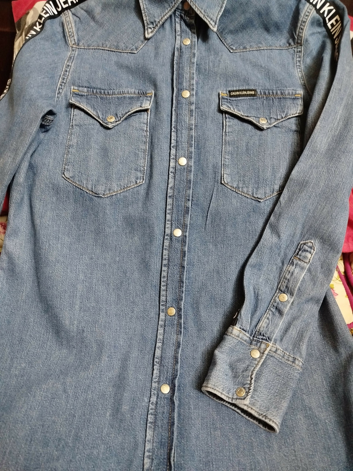 Calvin Klein | Women Tops & Shirts | Medium | Blue | Preloved