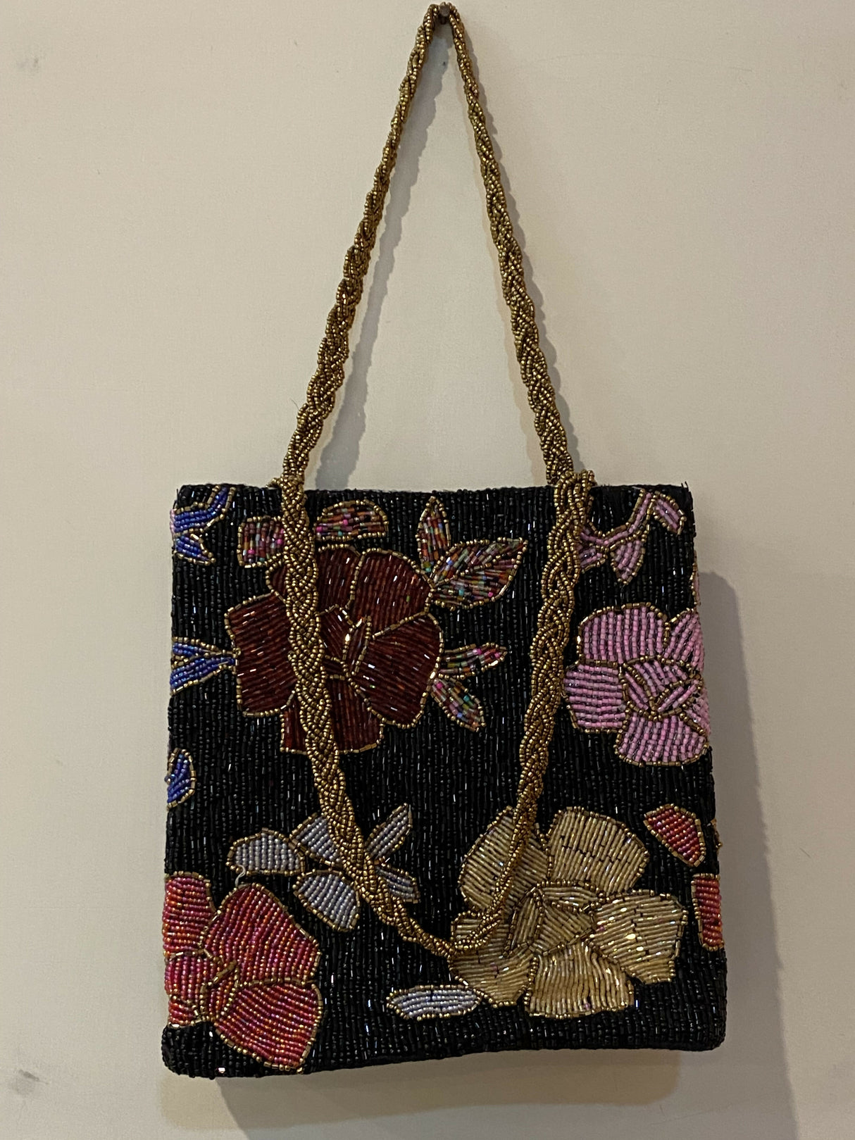 Multicolour Beaded Bag | Women Bags | Size : 8x7 | New