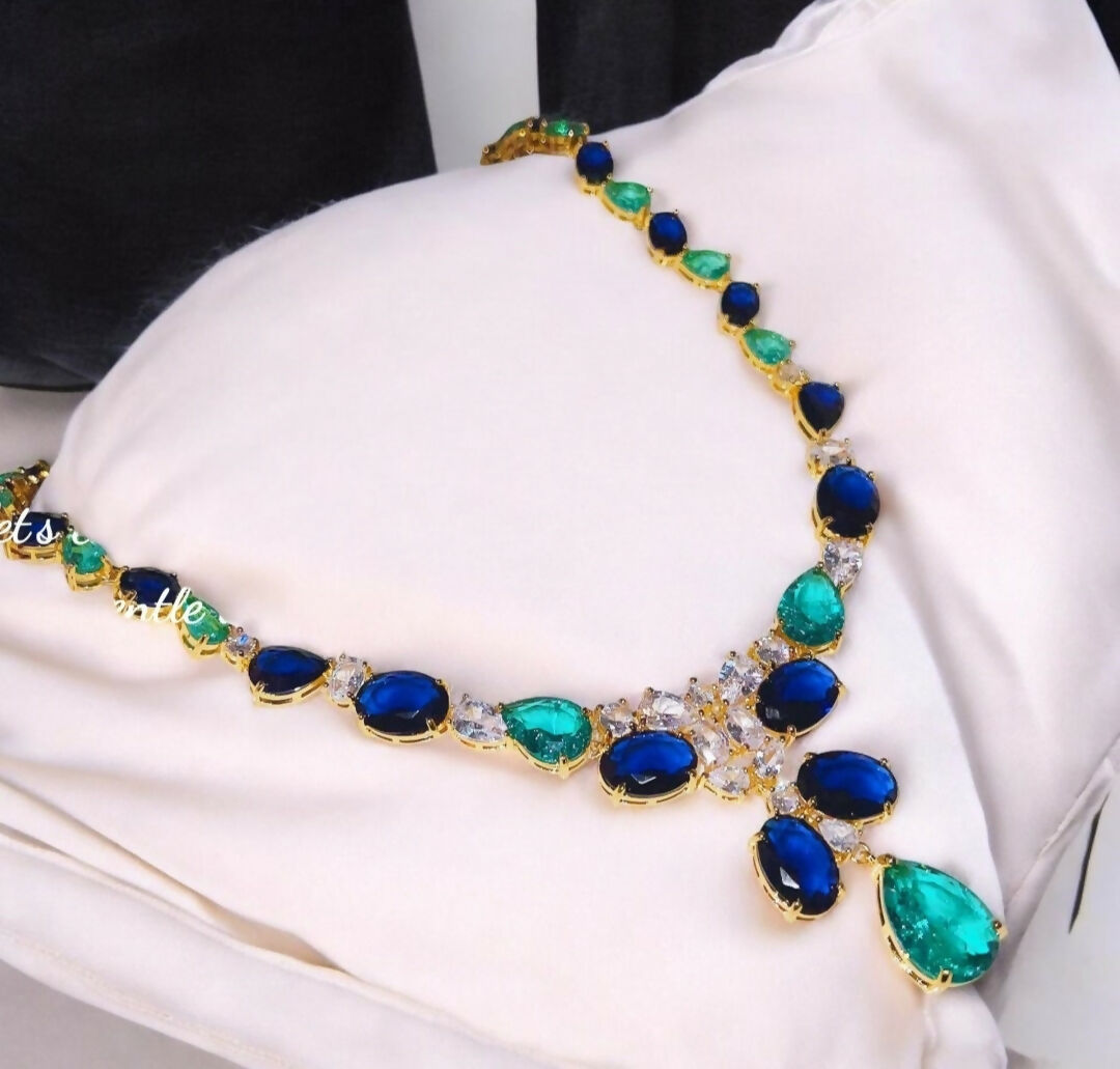 Oval Tear Necklace-00104 | Women Jewelry | Necklaces & Pendants | Brand New