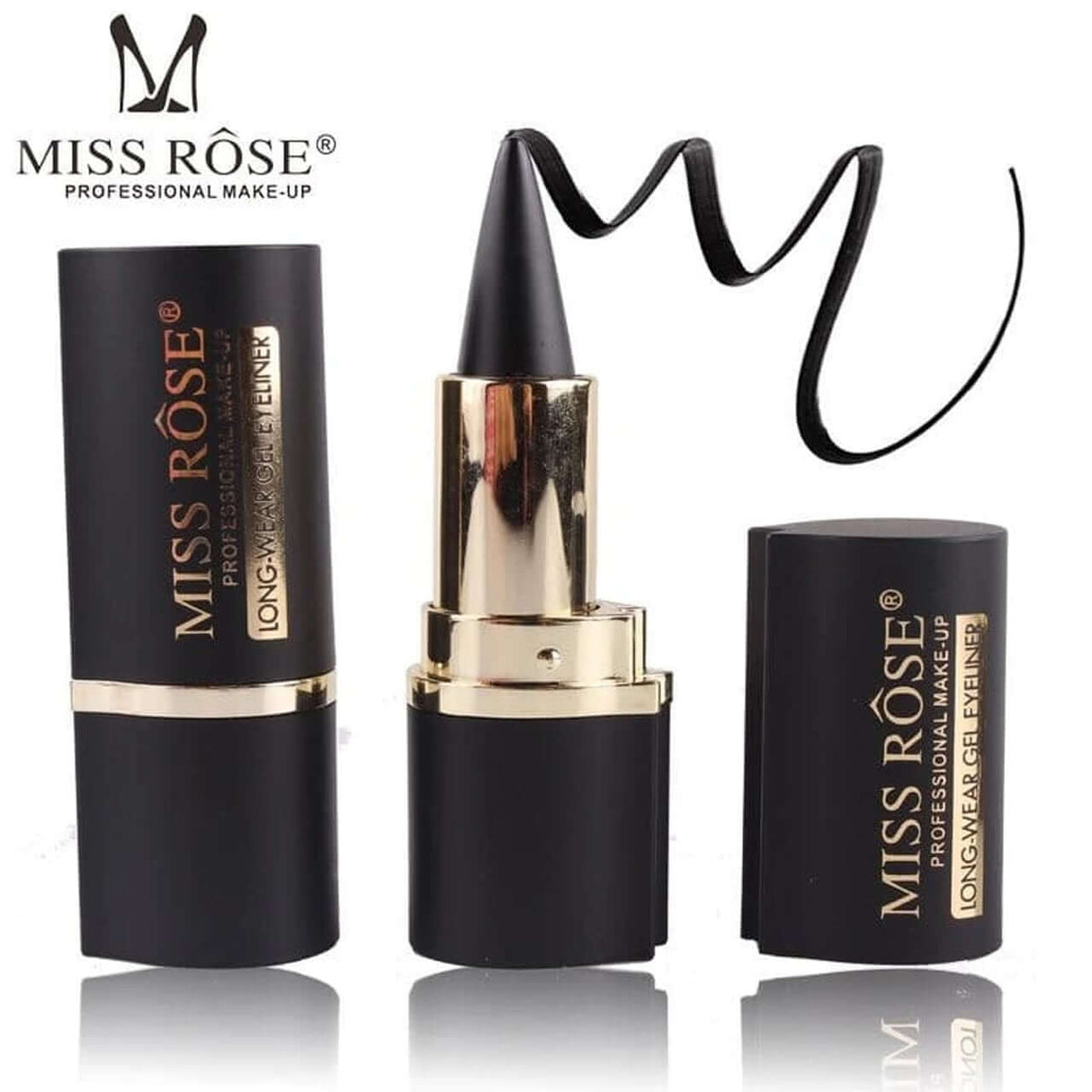 Buy Miss Rose Pack of 5 Amazing Deal Lip Liner Liquid Foundation Concealer Eye Liner Gel Blender in Pakistan