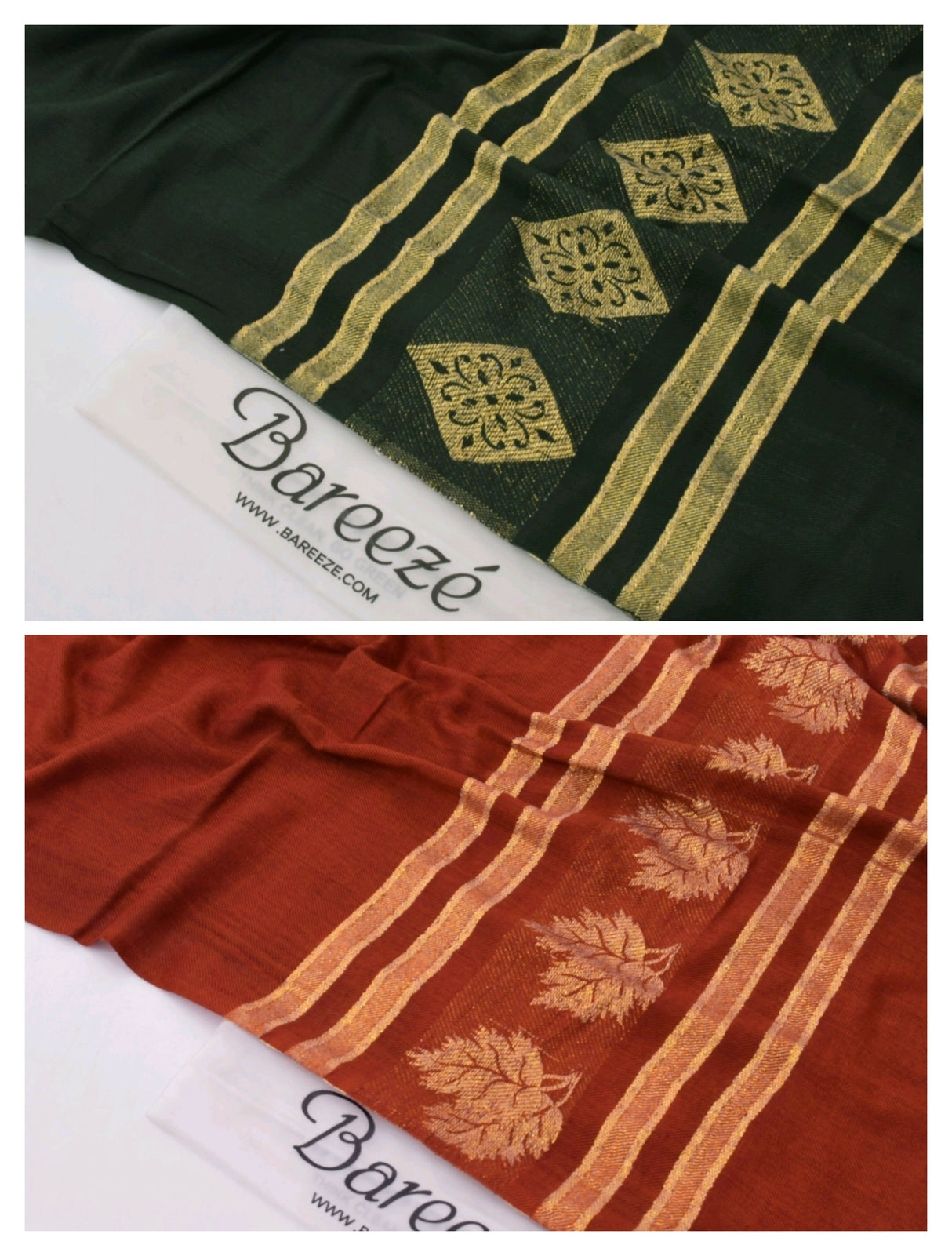 Pack of 2 Shawls | Pashmina Wool ShawlS | Women Sweaters & Jackets | Size: 2.5 x 1.25 Yards | New