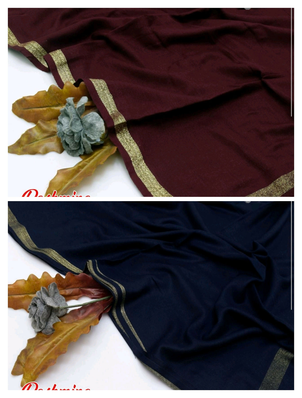 Pack of 2 shawls | Pashmina Wool shawl | Women Accessories | Brand New