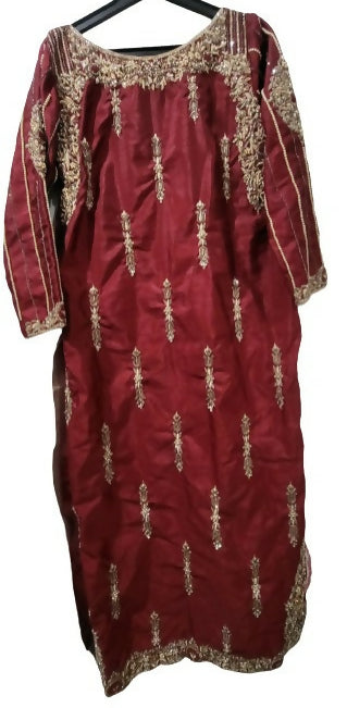 Beautiful 3PC Stitched Suit | Women Locally Made Formals | Medium | Worn Once