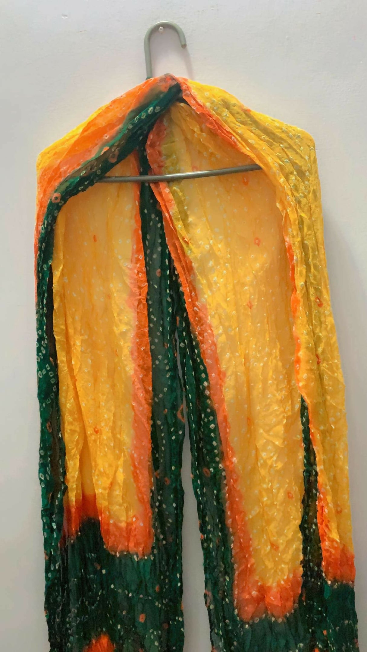 Yellow Mayon Chunri Staller/ Scarf | Women Accessories | Standard | Preloved