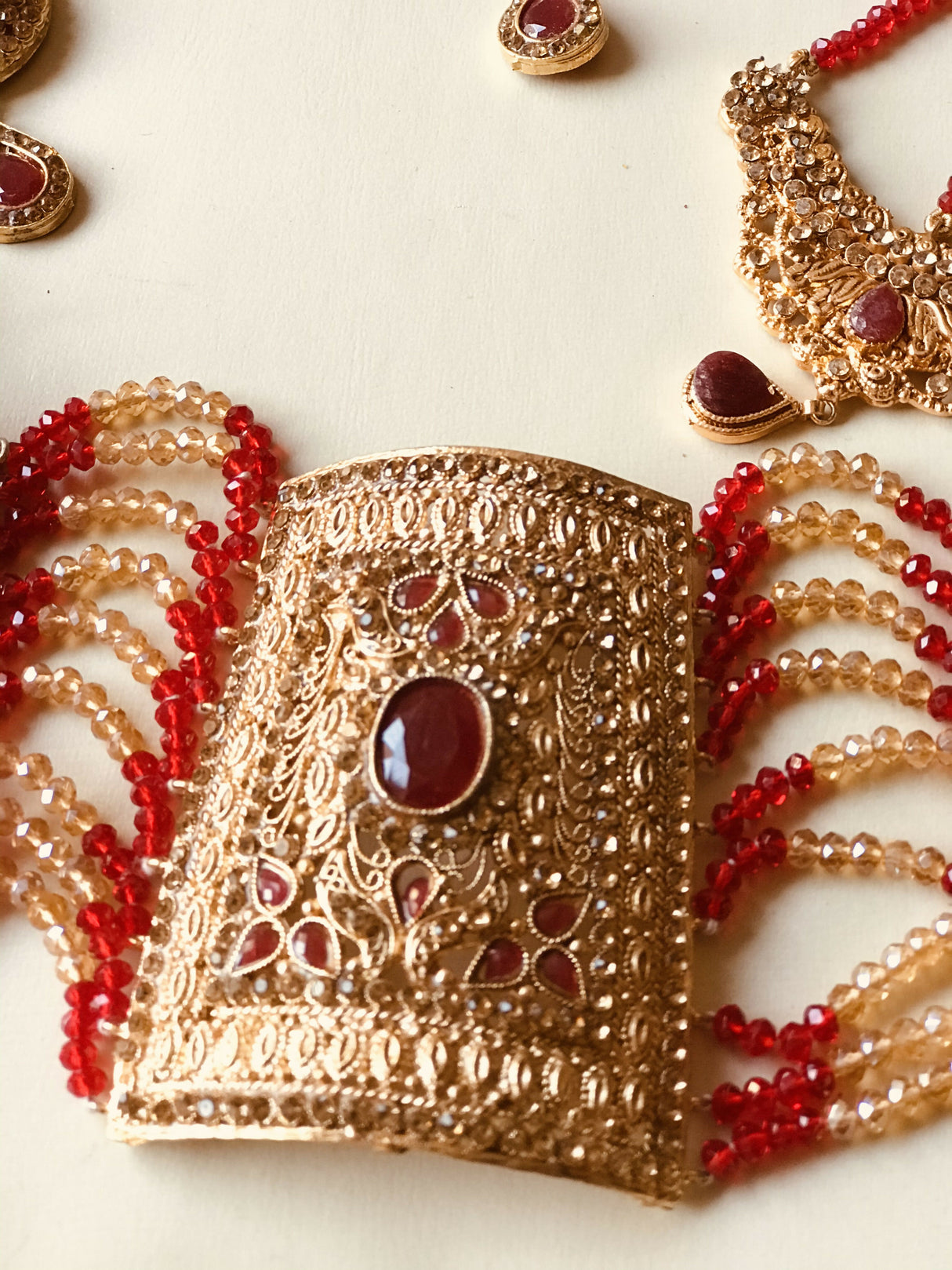 Zeenat Jewellery Set | Women Jewelry | Wedding Jewelry & Sets | 6Pcs | Worn Once