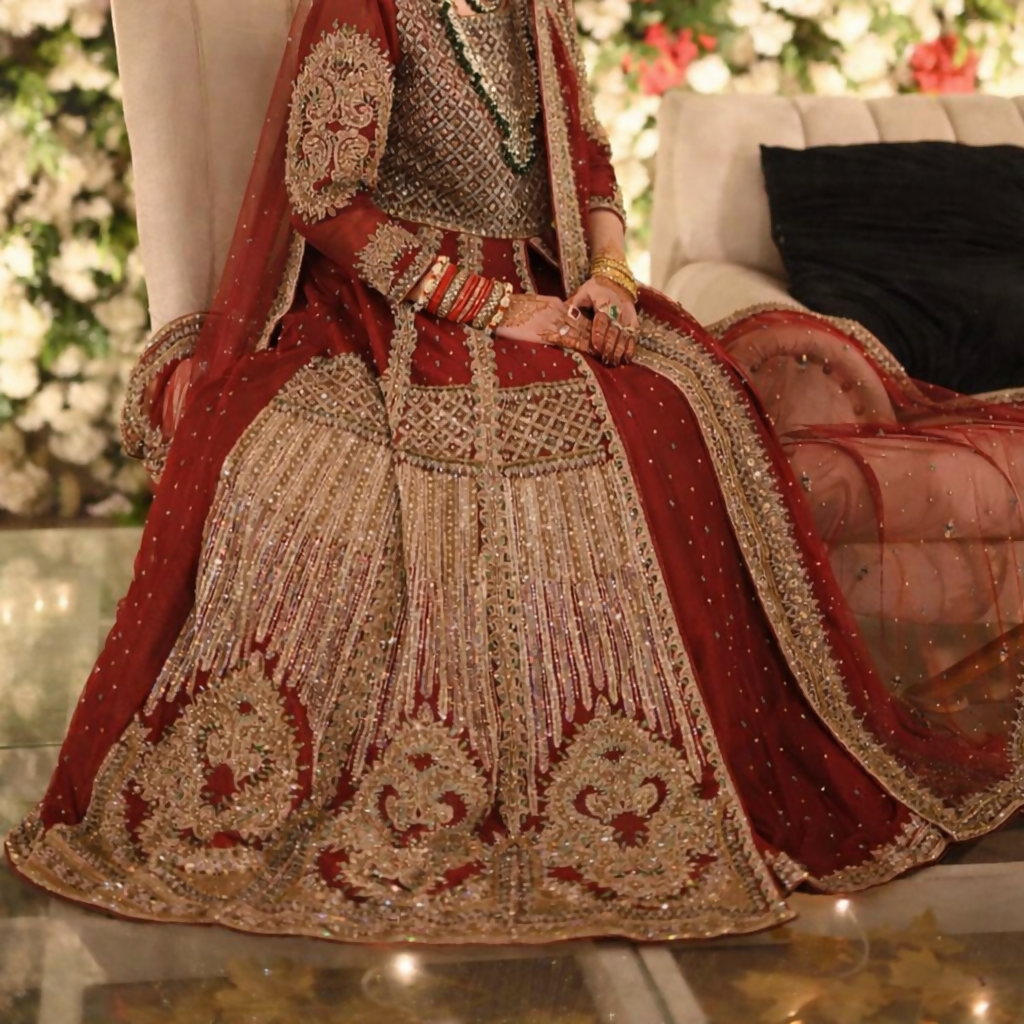 Mohsin & Sons | Women Bridals | Medium | Worn Once