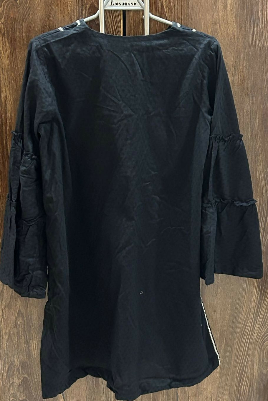 Sapphire | Black Kurta | Women Branded Kurta | Medium | Worn Once