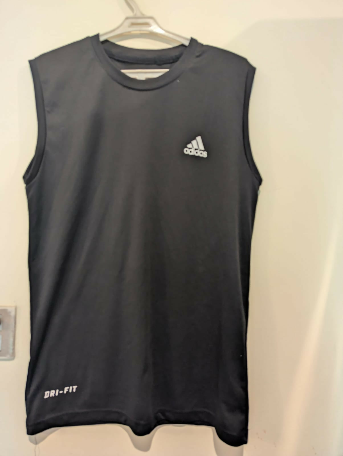 Adidas | Black Sleeveless Shirt | Boys Tops & Shirts | Medium | Worn Once