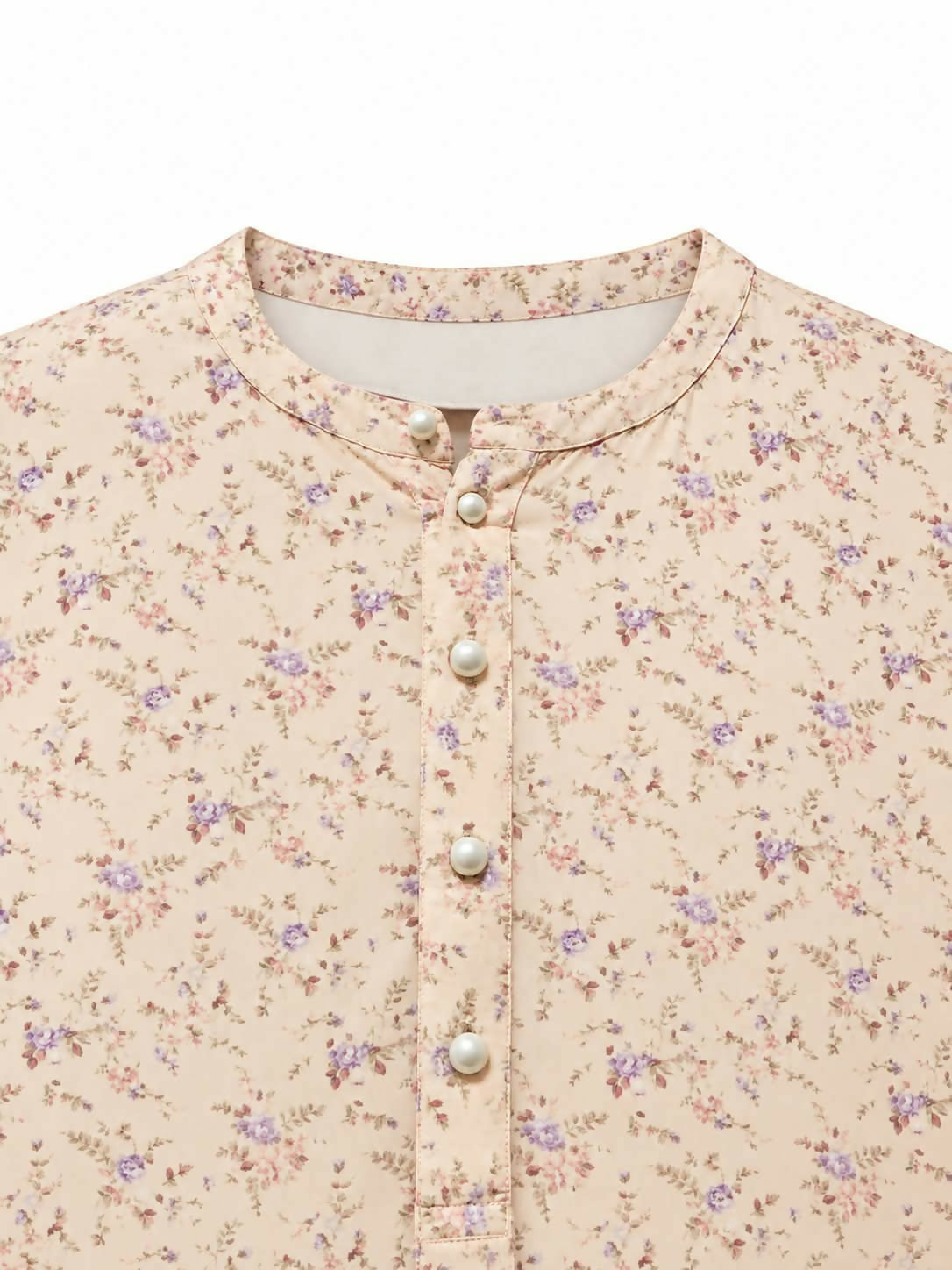 Tea Pink Floral Printed Frock | Women Frocks & Maxis | Large | Worn Once