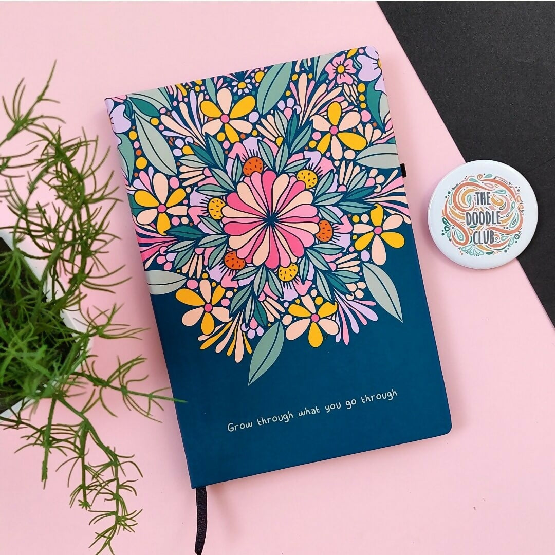 Grow Through Floral Journals Blank Pages | For Your Home | Books | New