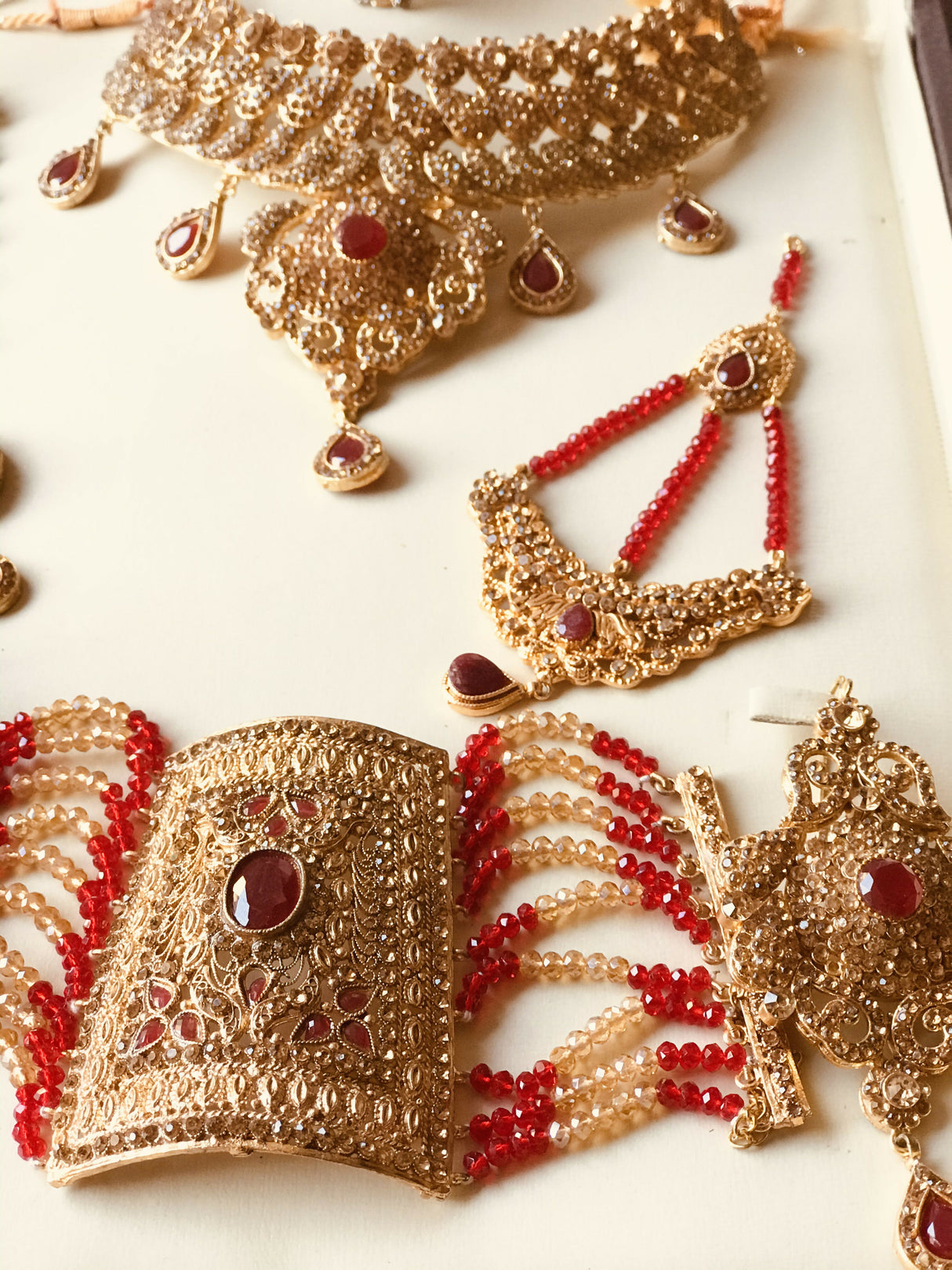 Zeenat Jewellery Set | Women Jewelry | Wedding Jewelry & Sets | 6Pcs | Worn Once