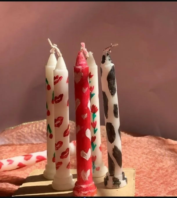 Painted Candles | For Your Home | Home & Decor | New