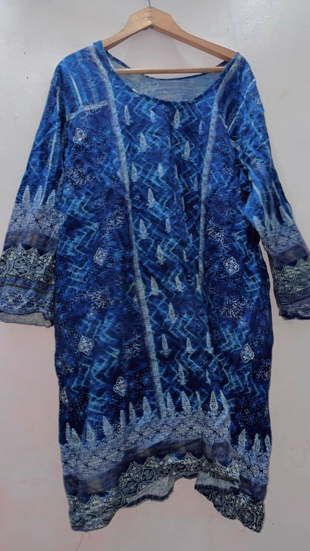 Blue Kurta | Women Locally Made Kurta | XLarge | Preloved