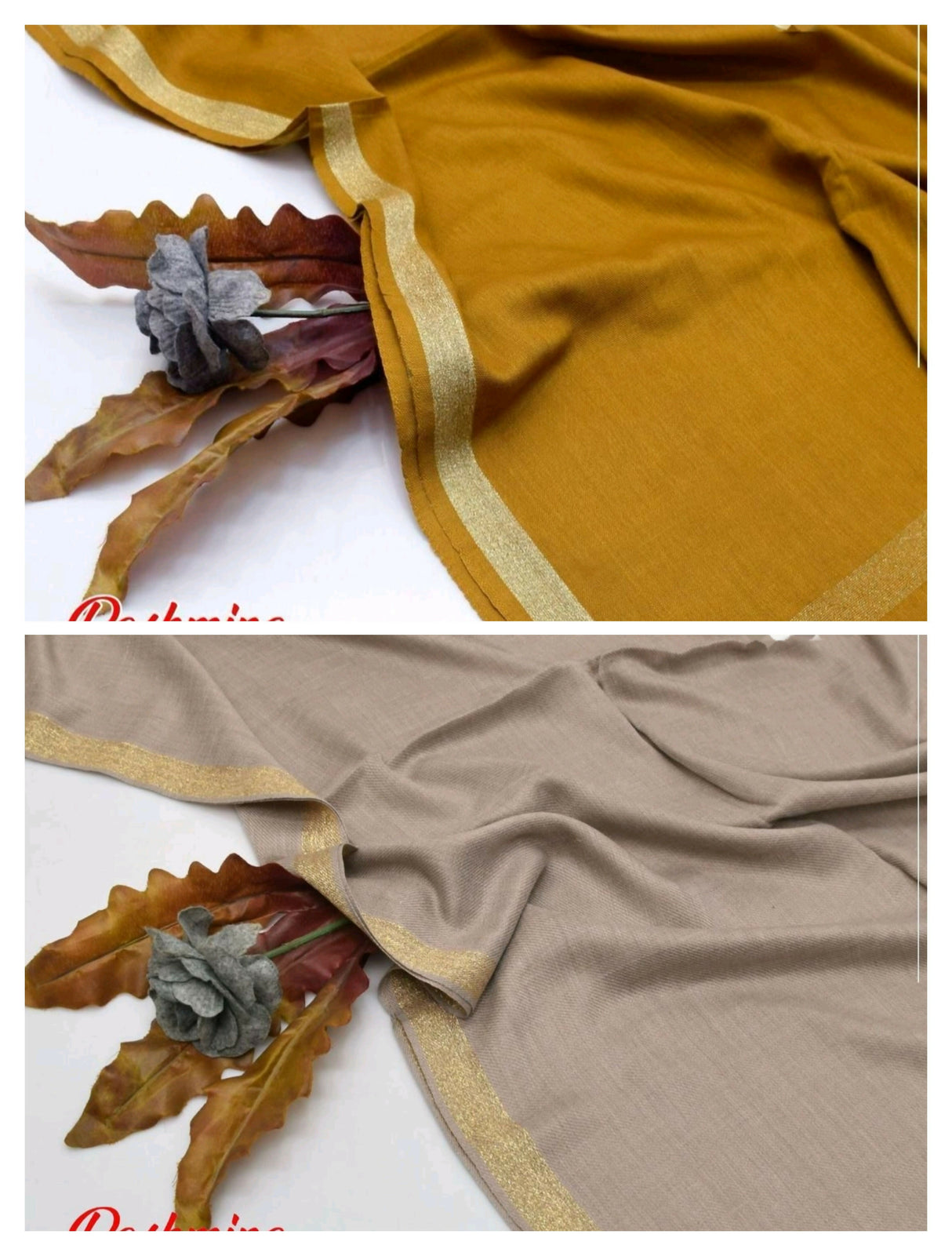 Pack of 2 shawls | Pashmina Wool shawl | Women Accessories | Brand New