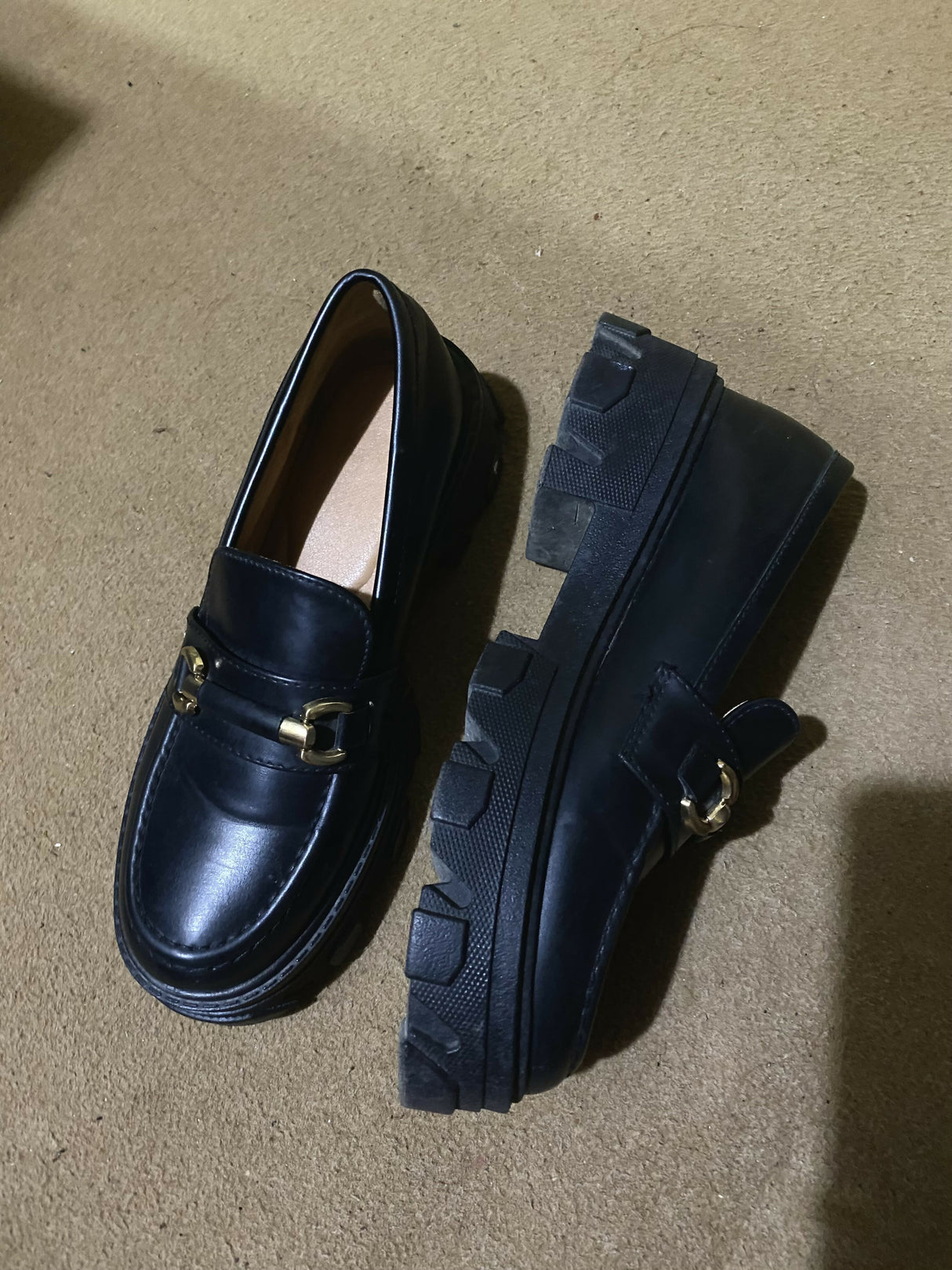 Black Loafers | Women Shoes | Casual Shoes | Size:38 | Preloved