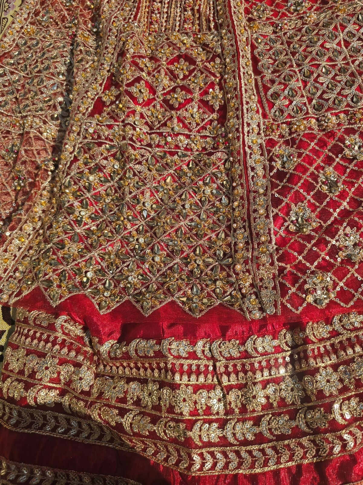 Red bride Brides Maids Maxi | Women Locally Made Formals | Medium | Worn Once