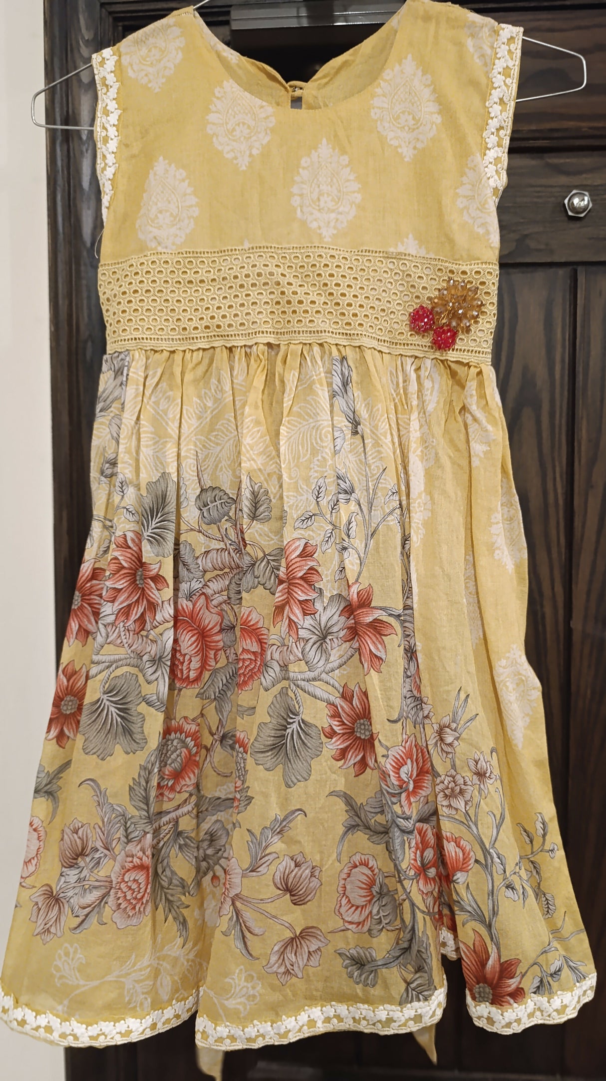 Sapphire Girls Frock | Girls Skirts & Dresses | Size: 4 to 5 Yrs | Worn Once