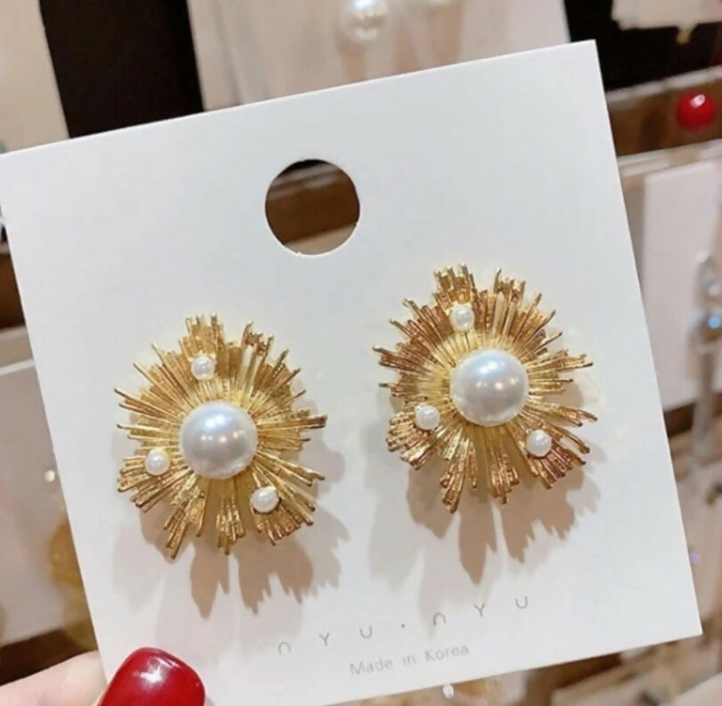 Pack of 2 Pairs of Earrings (171-056) | Women Jewelry | Earrings | Size: 3cm×2cm | New