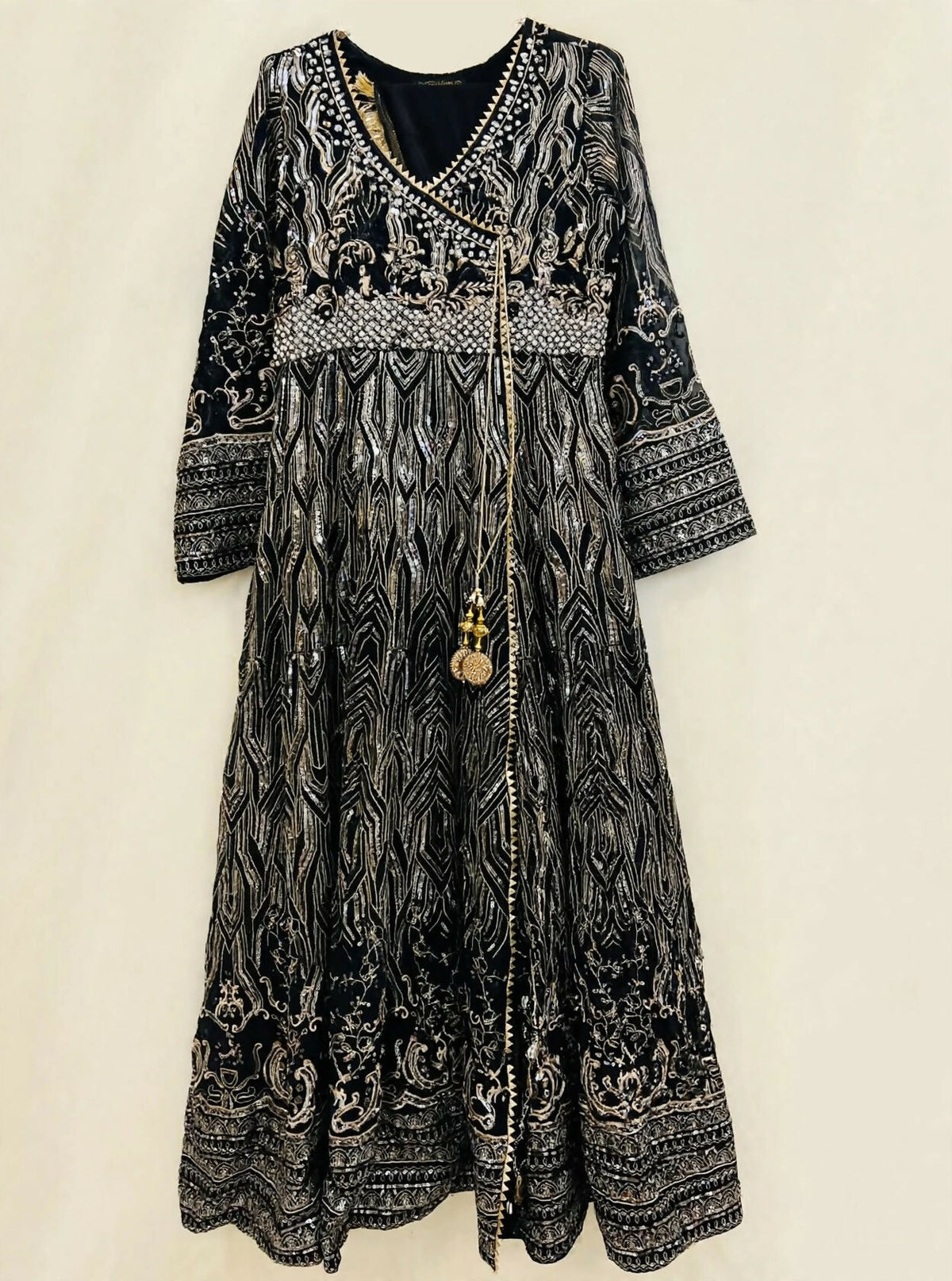 Rangoli | Women Frocks & Maxis | Black | Small | Worn Once