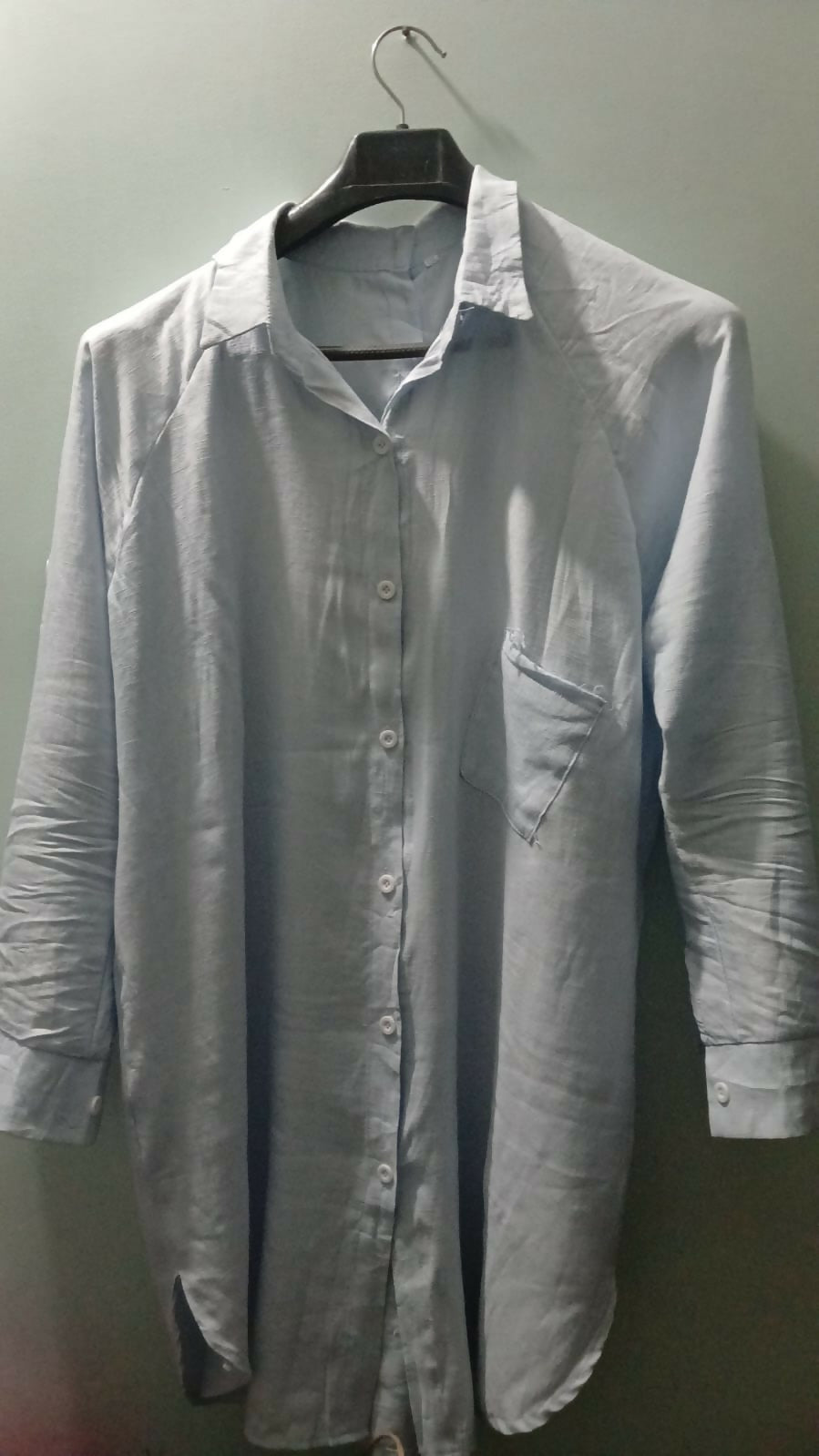 Light Blue Shirt | Women Tops & Shirts | XLarge | Preloved