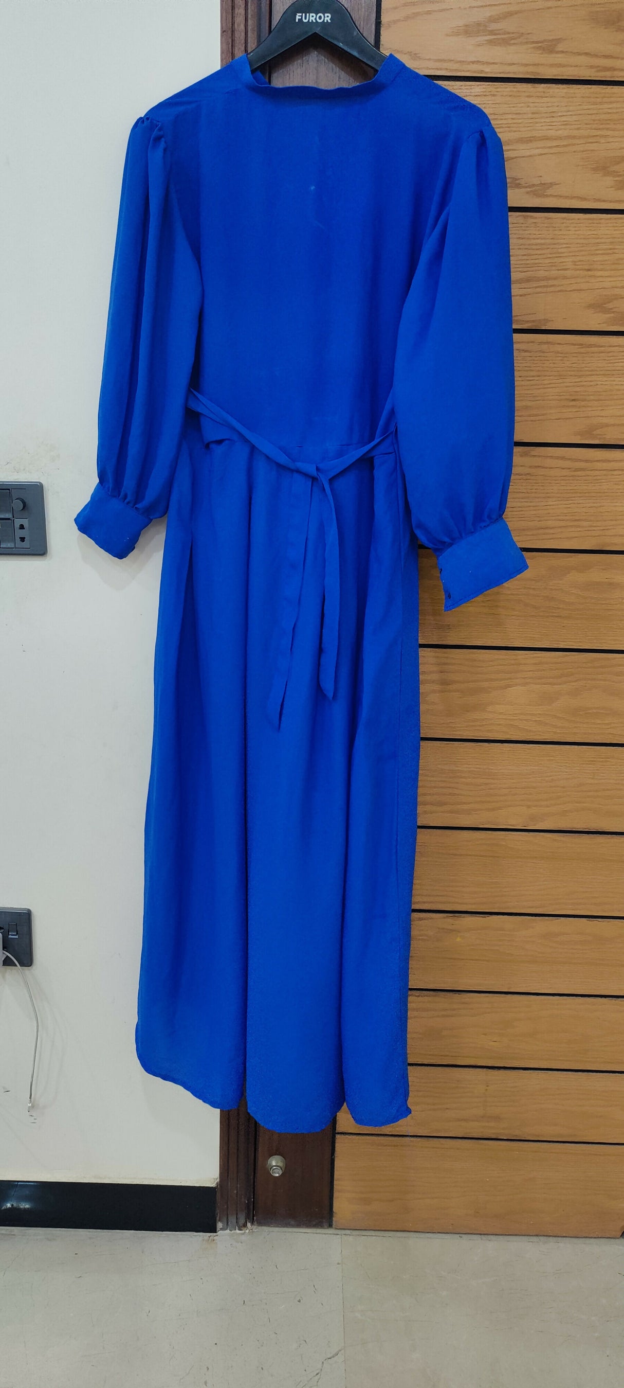 Blue Maxi | Women Frocks & Maxis | Medium | Preloved