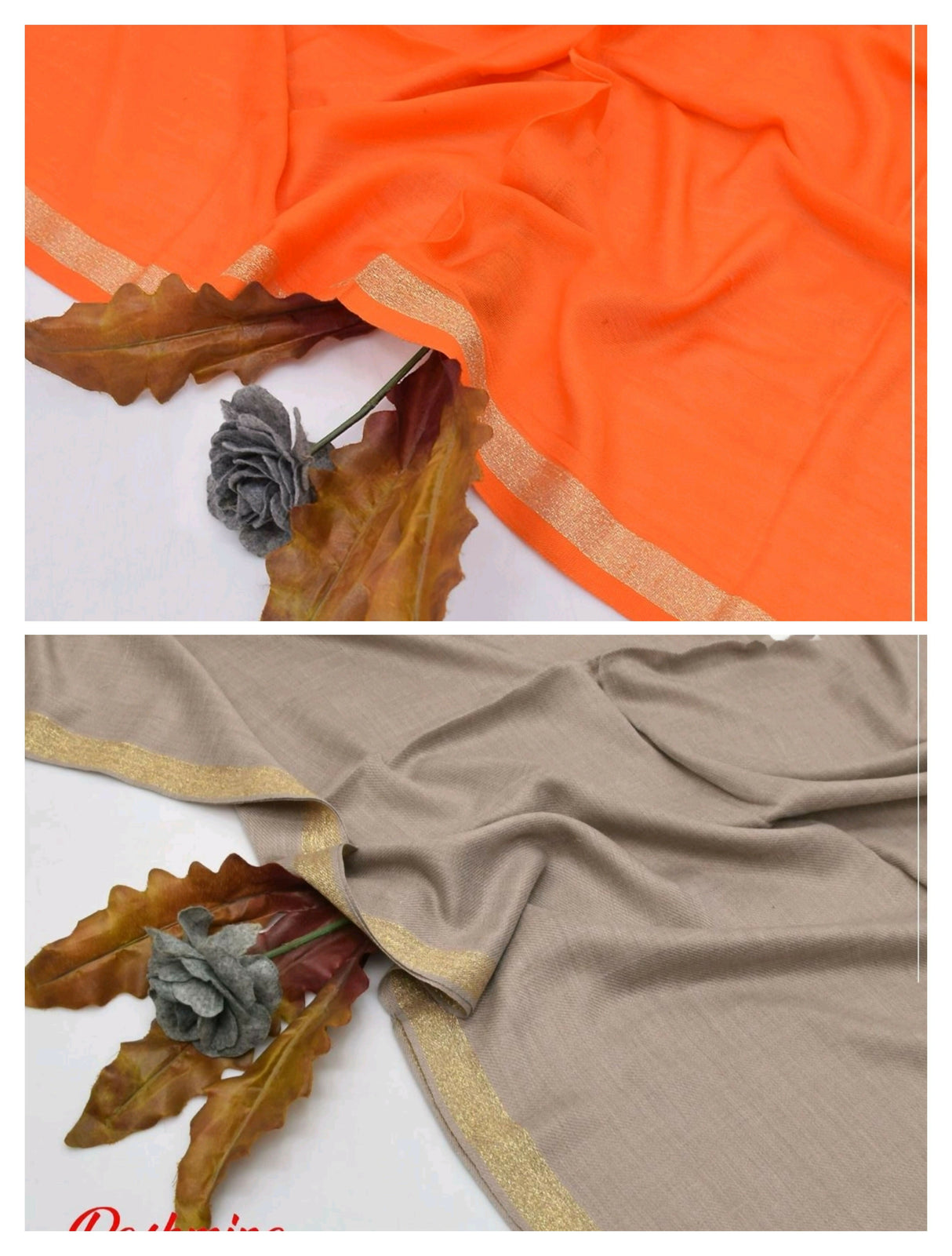 Pack of 2 shawls | Pashmina Wool shawl | Women Accessories | Brand New
