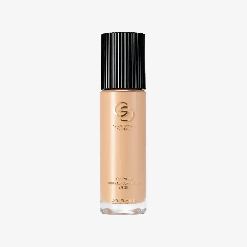 Oriflame | Giordani Gold Long Wear Mineral Foundation SPF 20 | Women Beauty | Face | 30 ml | Brand New