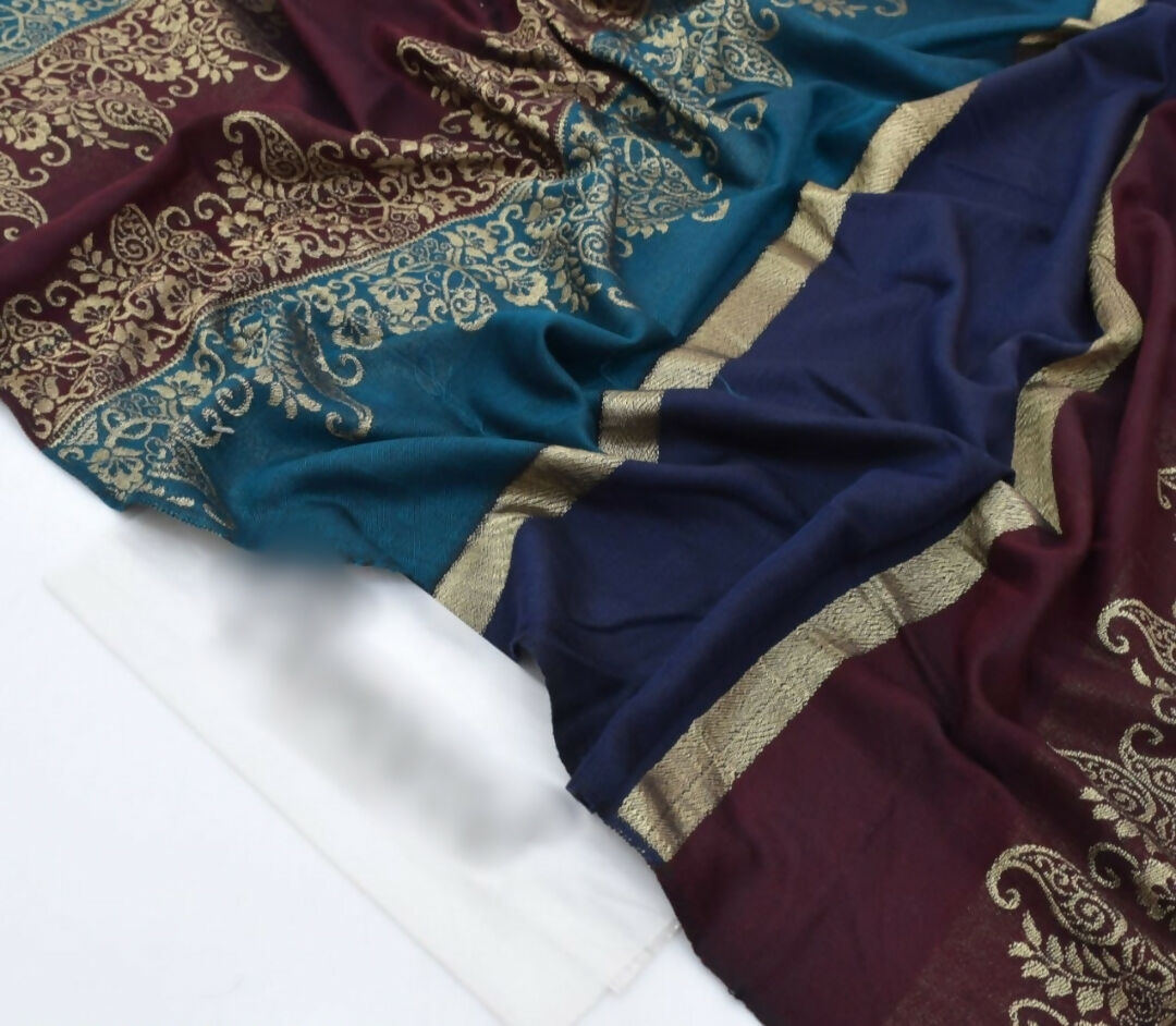 Copy of Copy of Pashmina 3-D Wool Shawls | Women Accessories | Dupattas & Shawls| Brand New