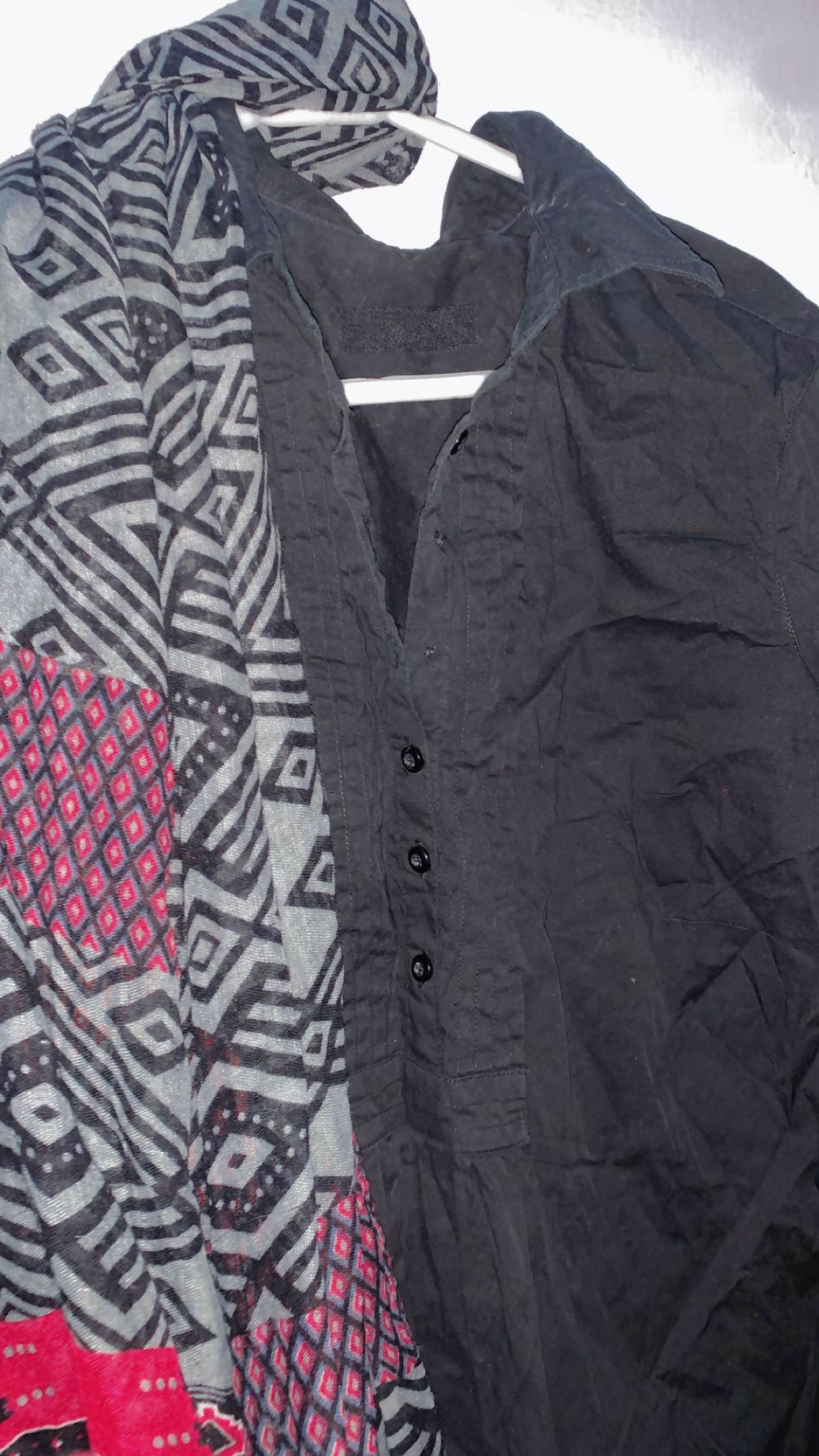 2 piece Black Top with Staller | Women Tops & Shirts | Medium | Preloved