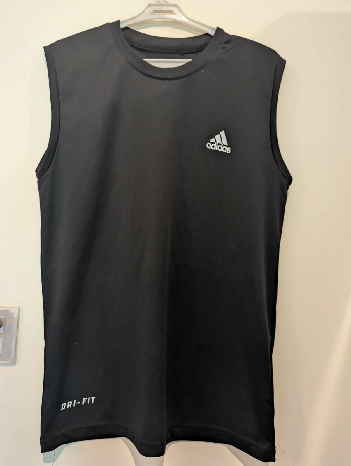 Adidas | Black Sleeveless Shirt | Boys Tops & Shirts | Medium | Worn Once