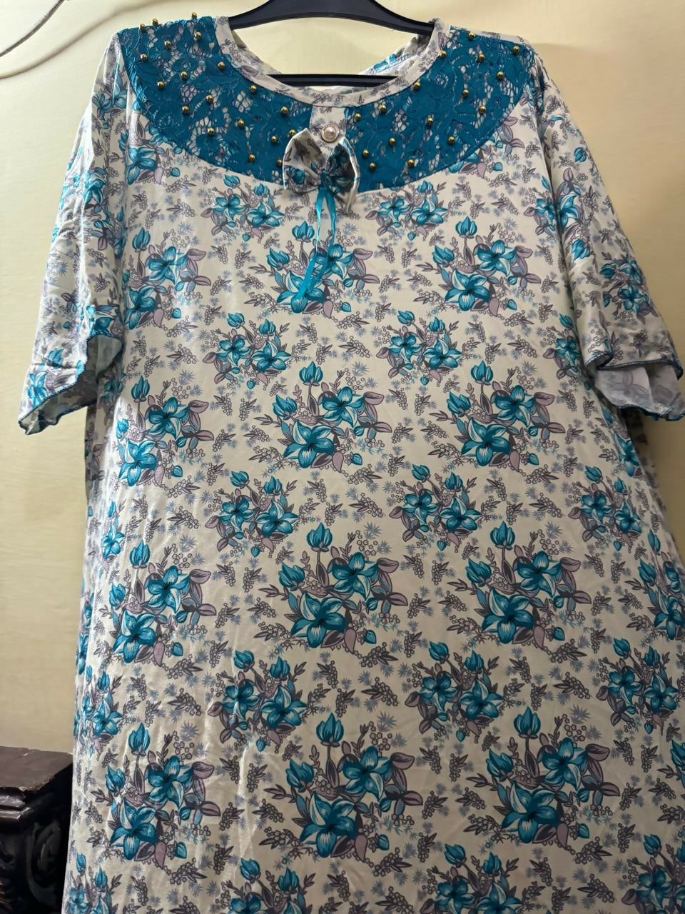 Floral Frock Style Shirt | Women Frocks & Maxis | XLarge | Brand New