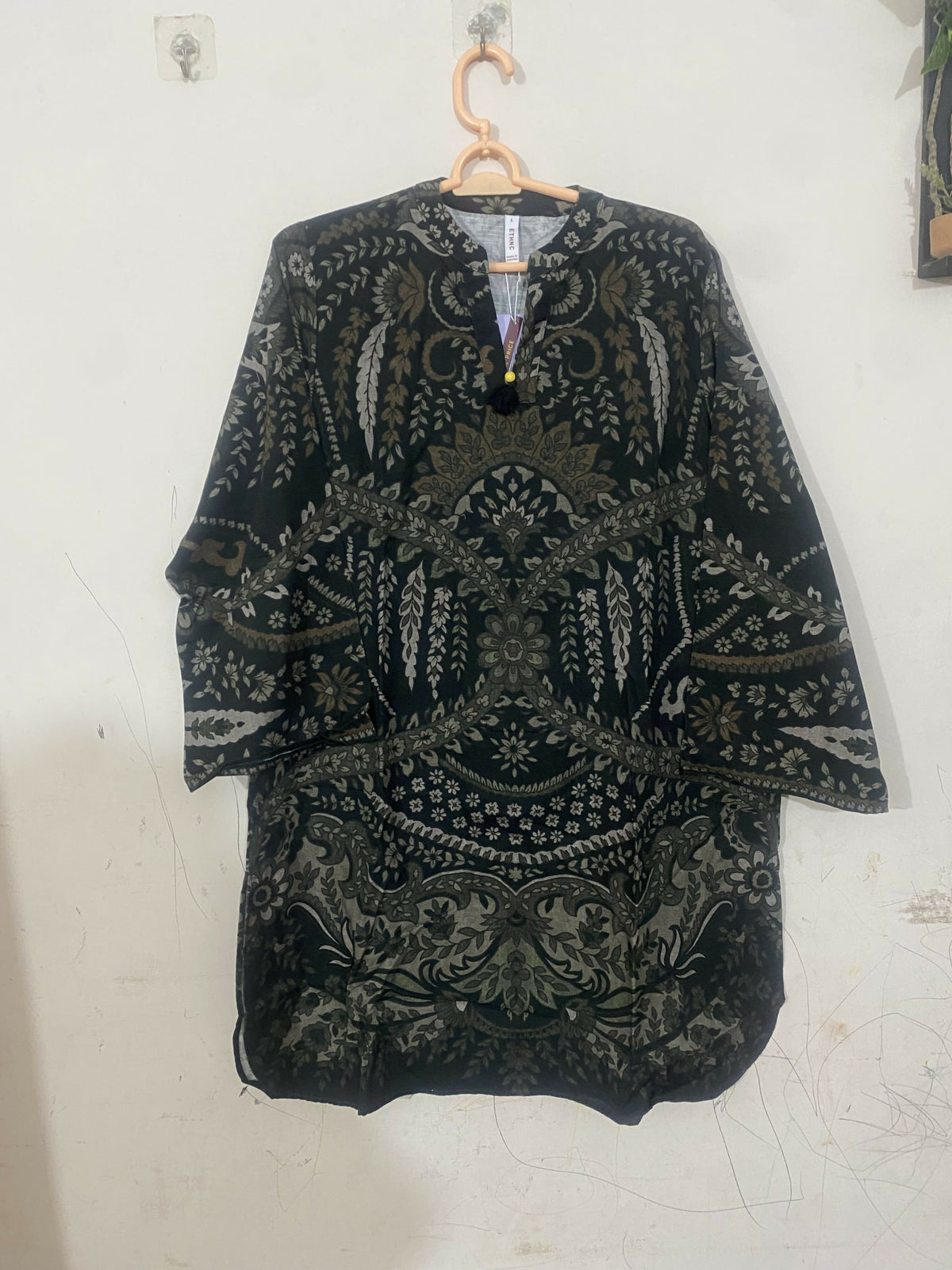 Ethnc | Women Branded Kurta | Black | Large | Brand New