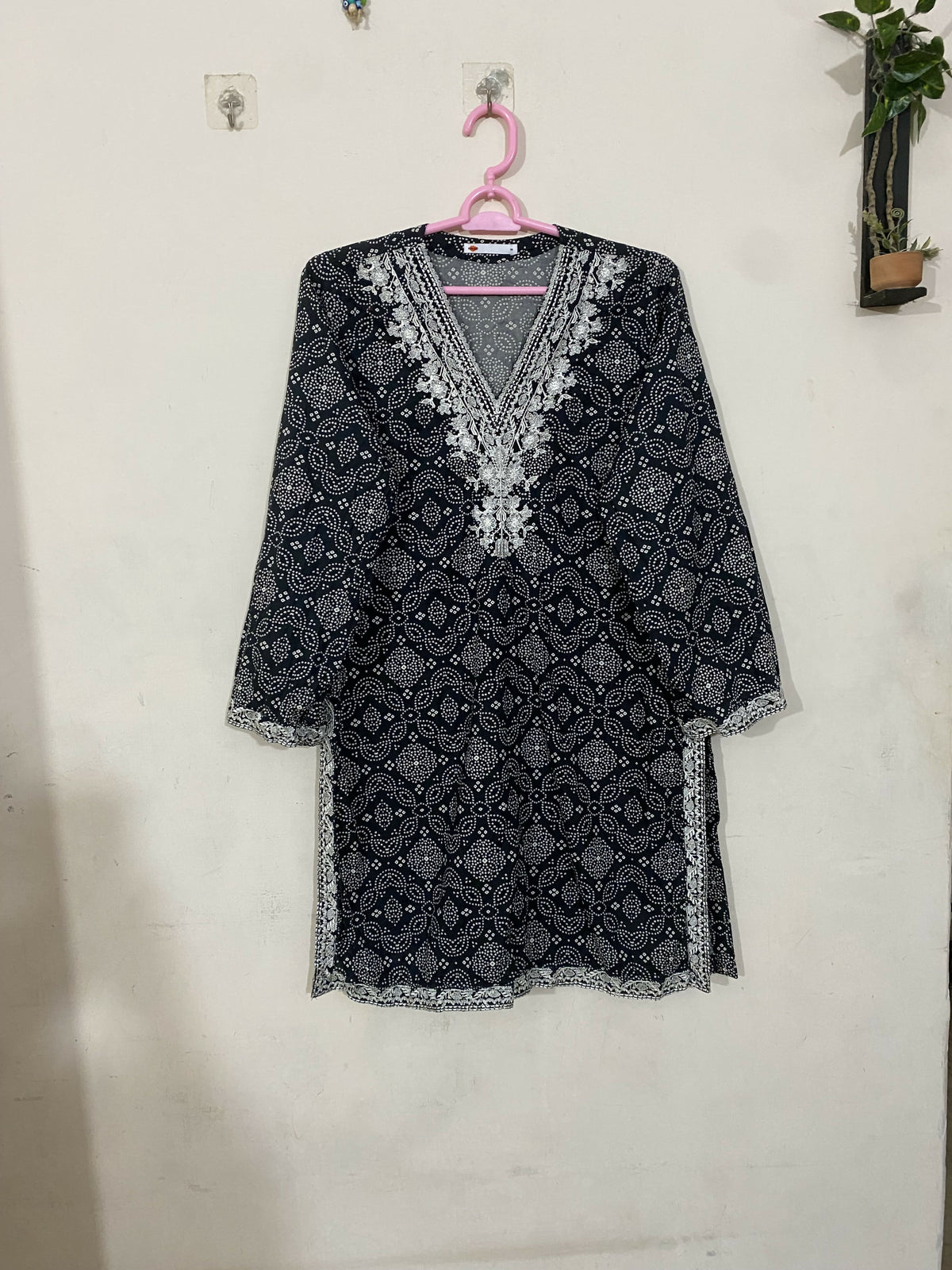 Khaadi | Women Branded Kurta | Black | Large | Worn Once