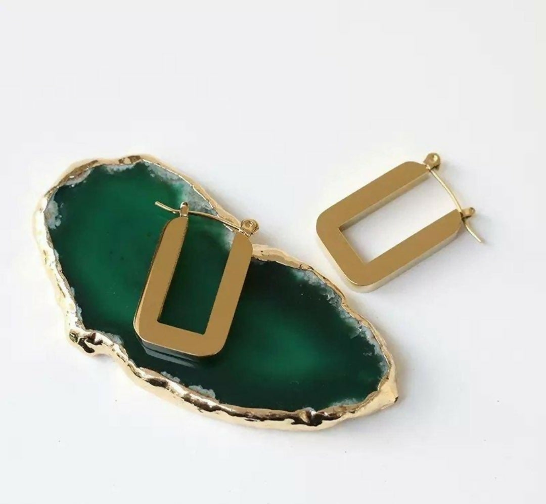 U Alphabet Hoops-00450 | Women Jewelry | Earrings | Brand New