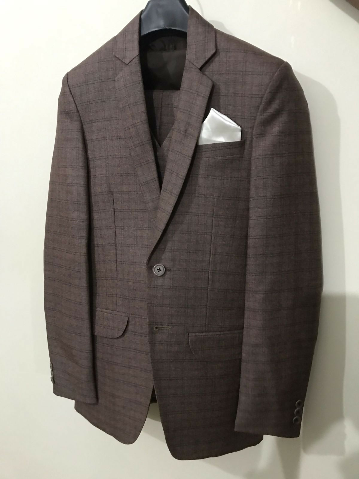 Brown Coat | Men Jackets & Coats | Medium | New