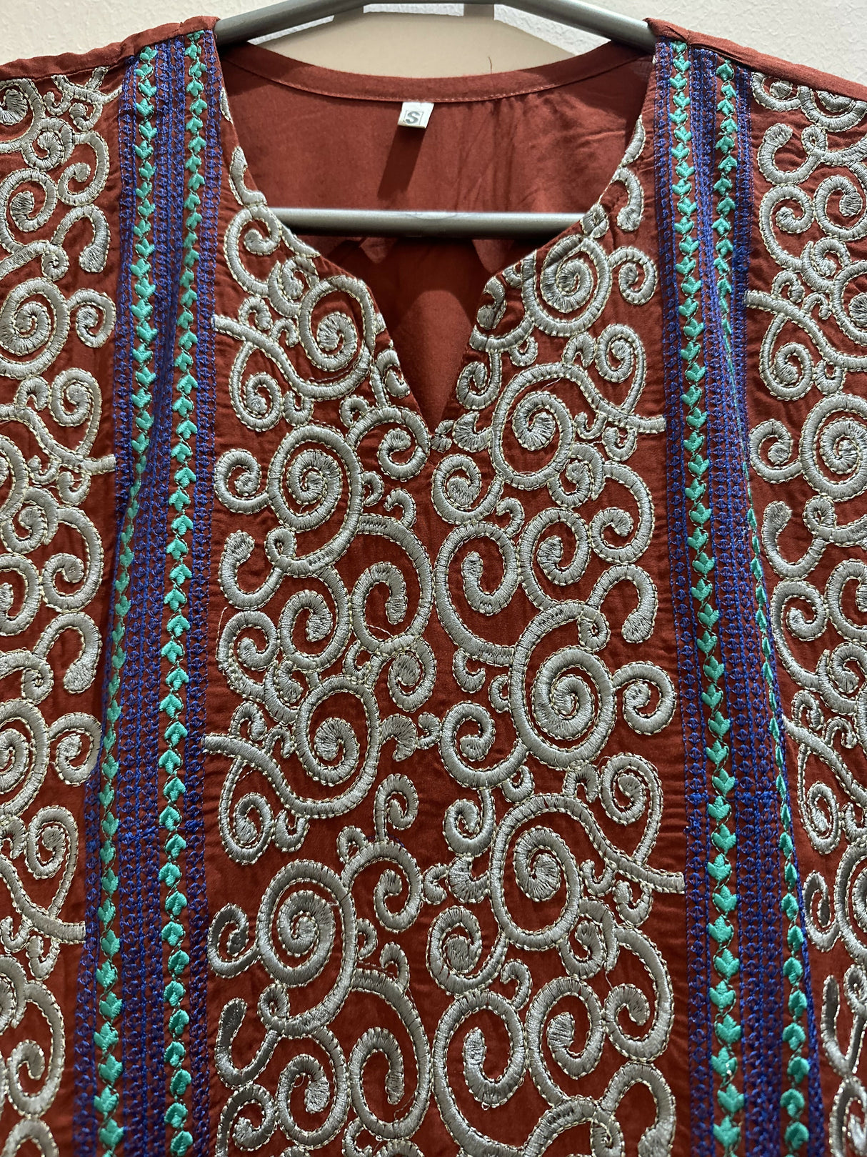 3PC Embroidered Suit | Women Locally Made Kurta | Small | New