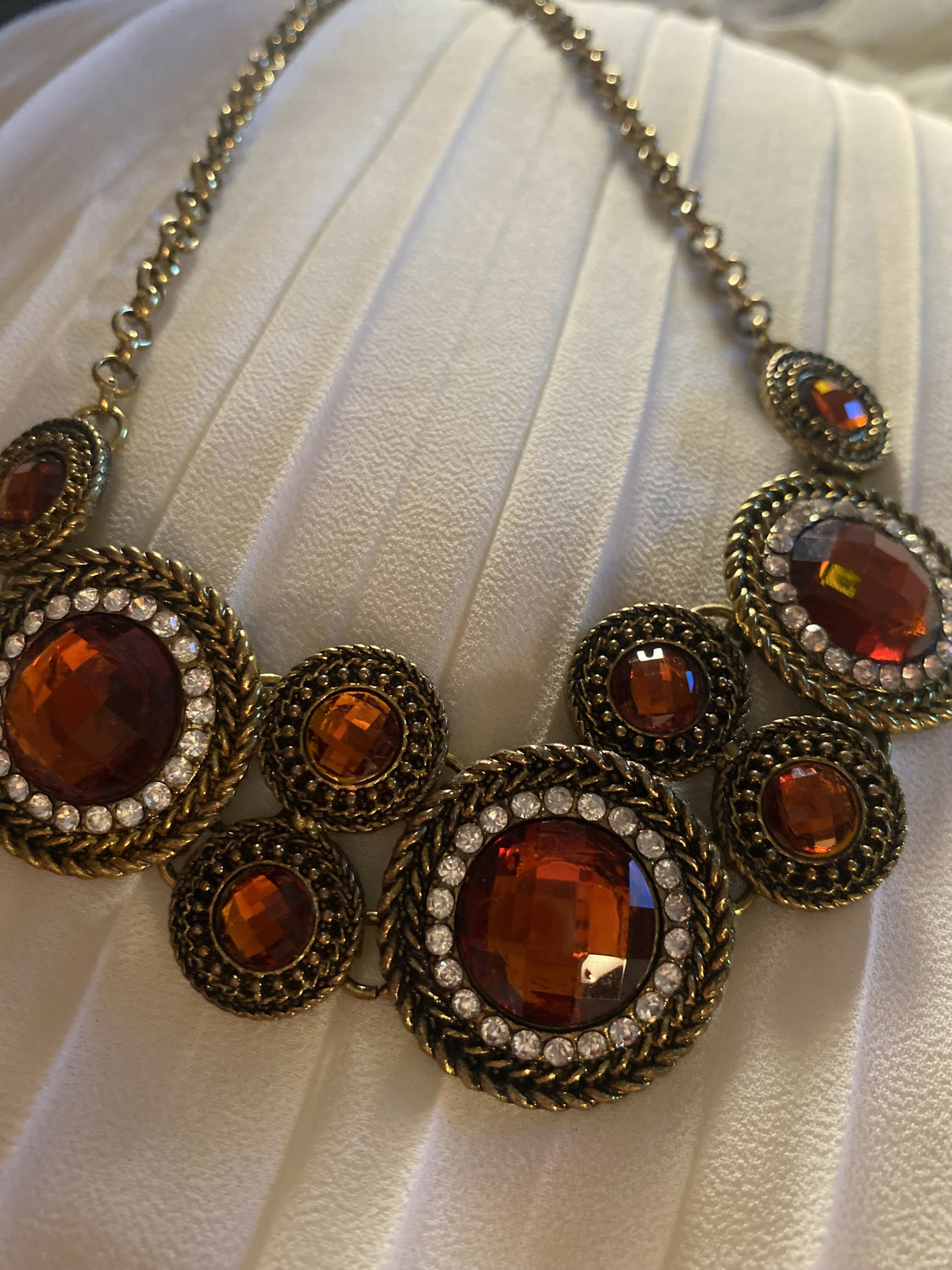 Orange Chain Pendant | Women Jewelry | Necklaces & Pendants | Brand New