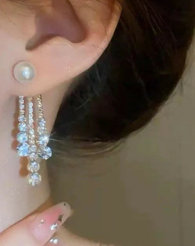 Round Drop Earrings-00668 | Women Jewelry | Earrings | Brand New