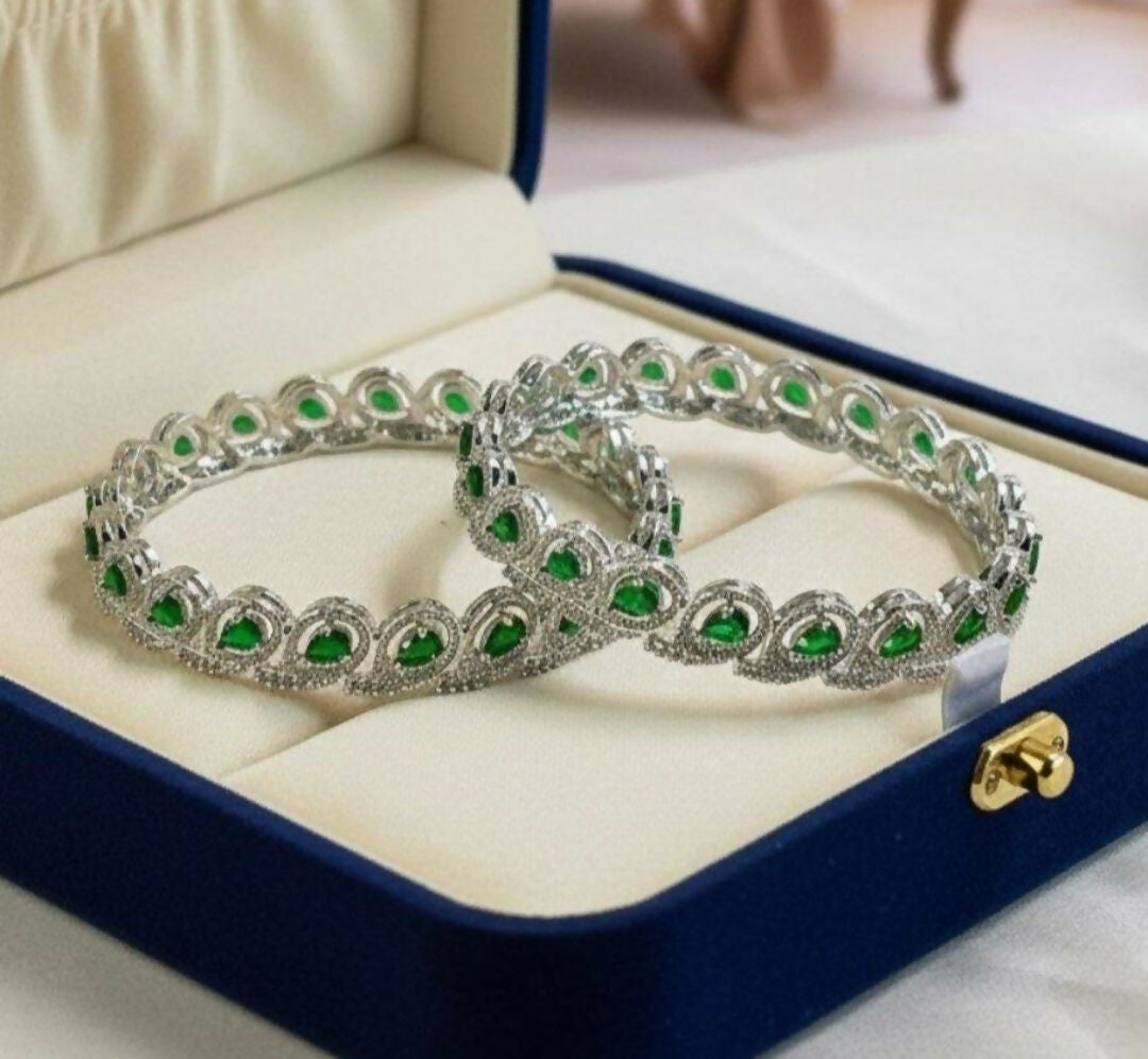 Tear Stone Bangle Set-00006 | Women Jewelry | Bangles/Bracelets | Brand New